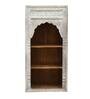 Nishad Solid Wood Book Shelf In Distress Finish