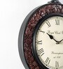 Nishith Brown MDF Wall Clock