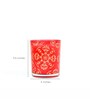 Nitya Red Wax Set of 2 Scented Candle