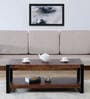 Niva Solid Wood Coffee Table In Walnut Finish