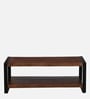 Niva Solid Wood Coffee Table In Walnut Finish