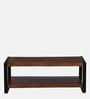 Niva Solid Wood Coffee Table In Walnut Finish