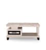 Nixi Marble Top Coffee Table In White Finish