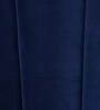 Eldora Fabric Dining Chair In Velvet Blue Color