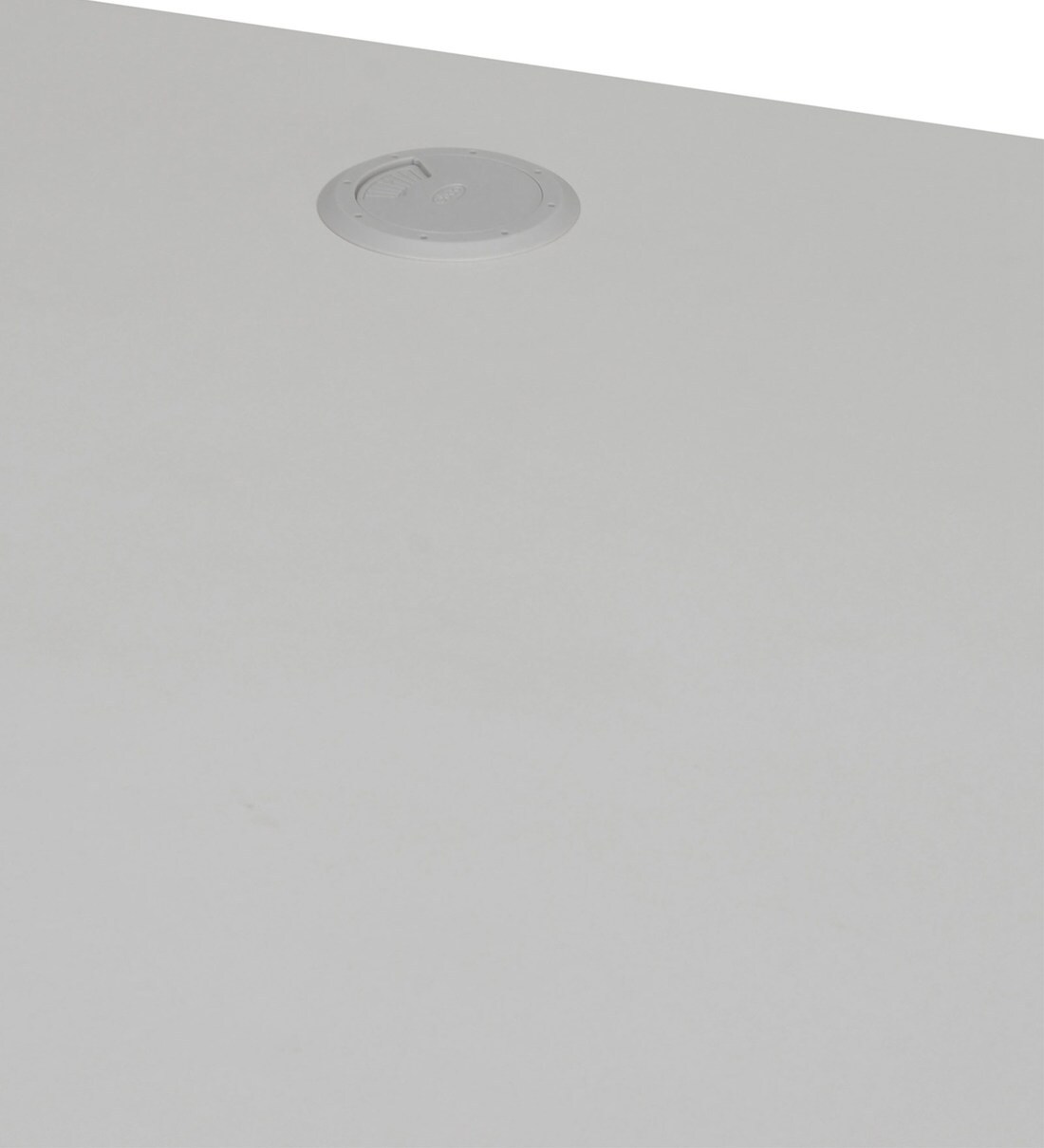 Buy Noah Office Table in Grey Finish By Nilkamal Online Work Stations