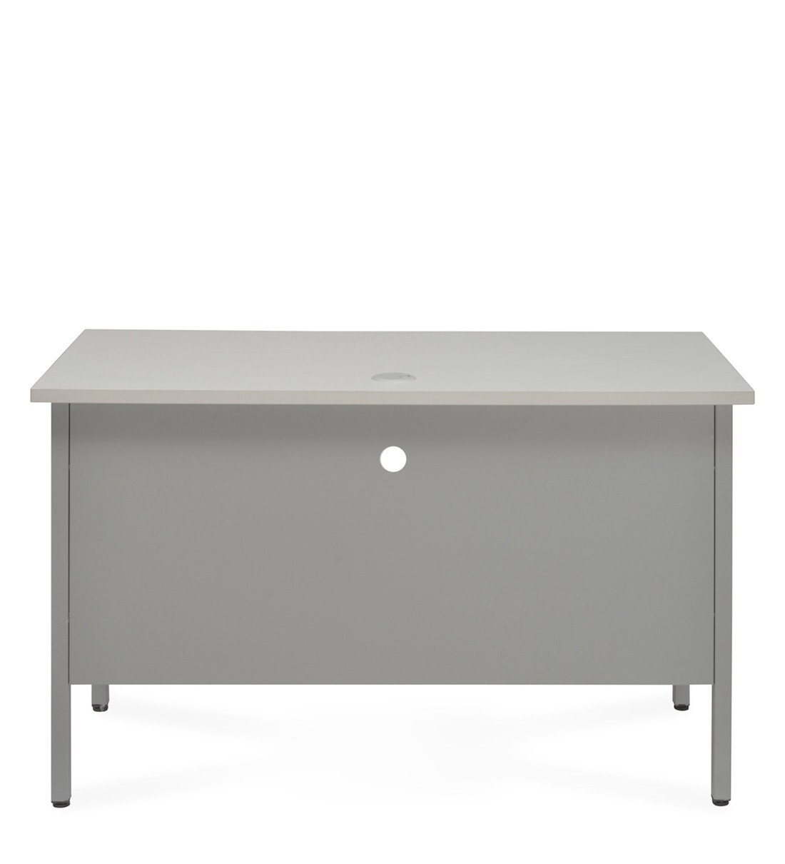 Buy Noah Office Table in Grey Finish By Nilkamal Online Work Stations