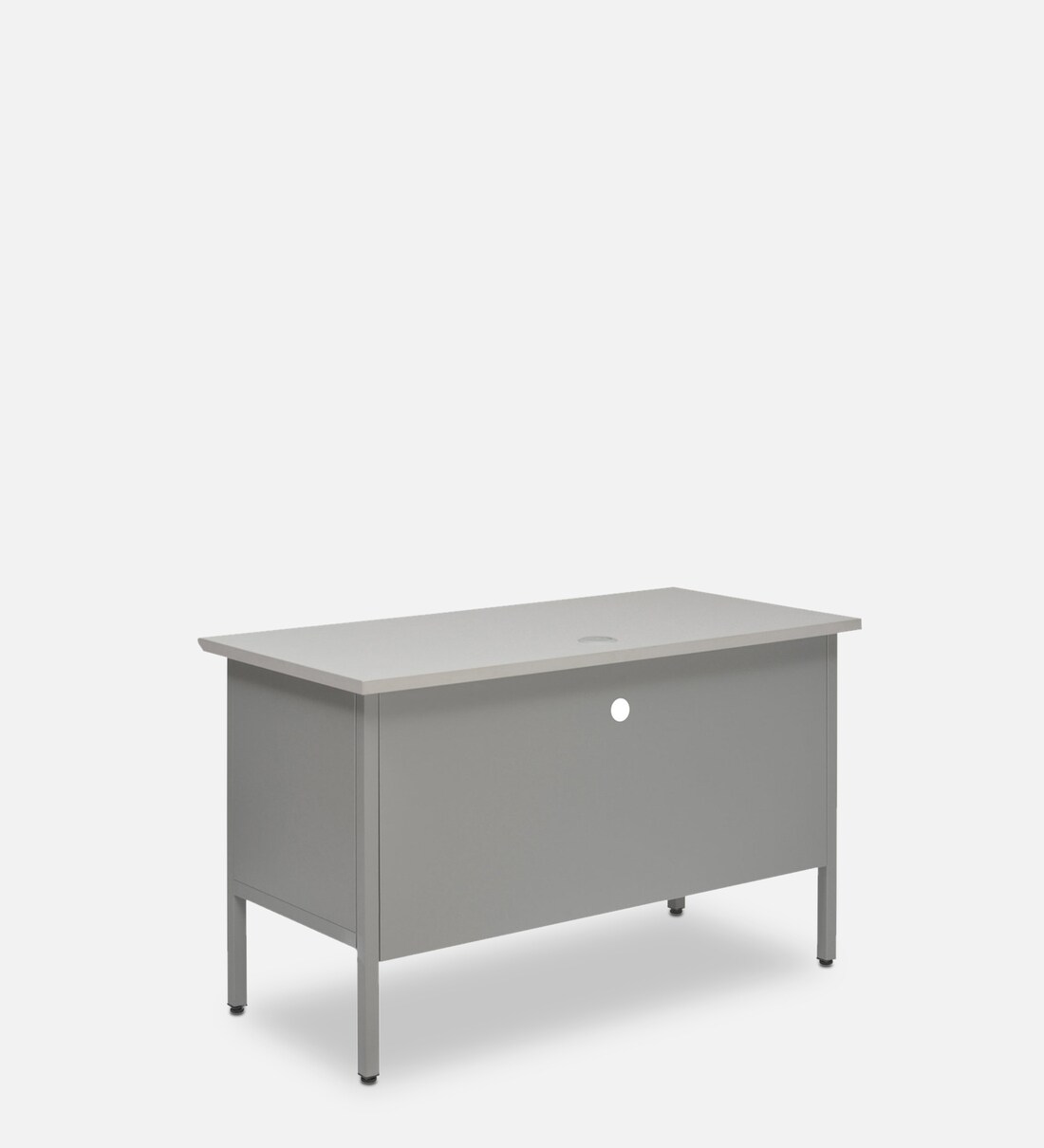 Buy Noah Office Table in Grey Finish By Nilkamal Online Work Stations