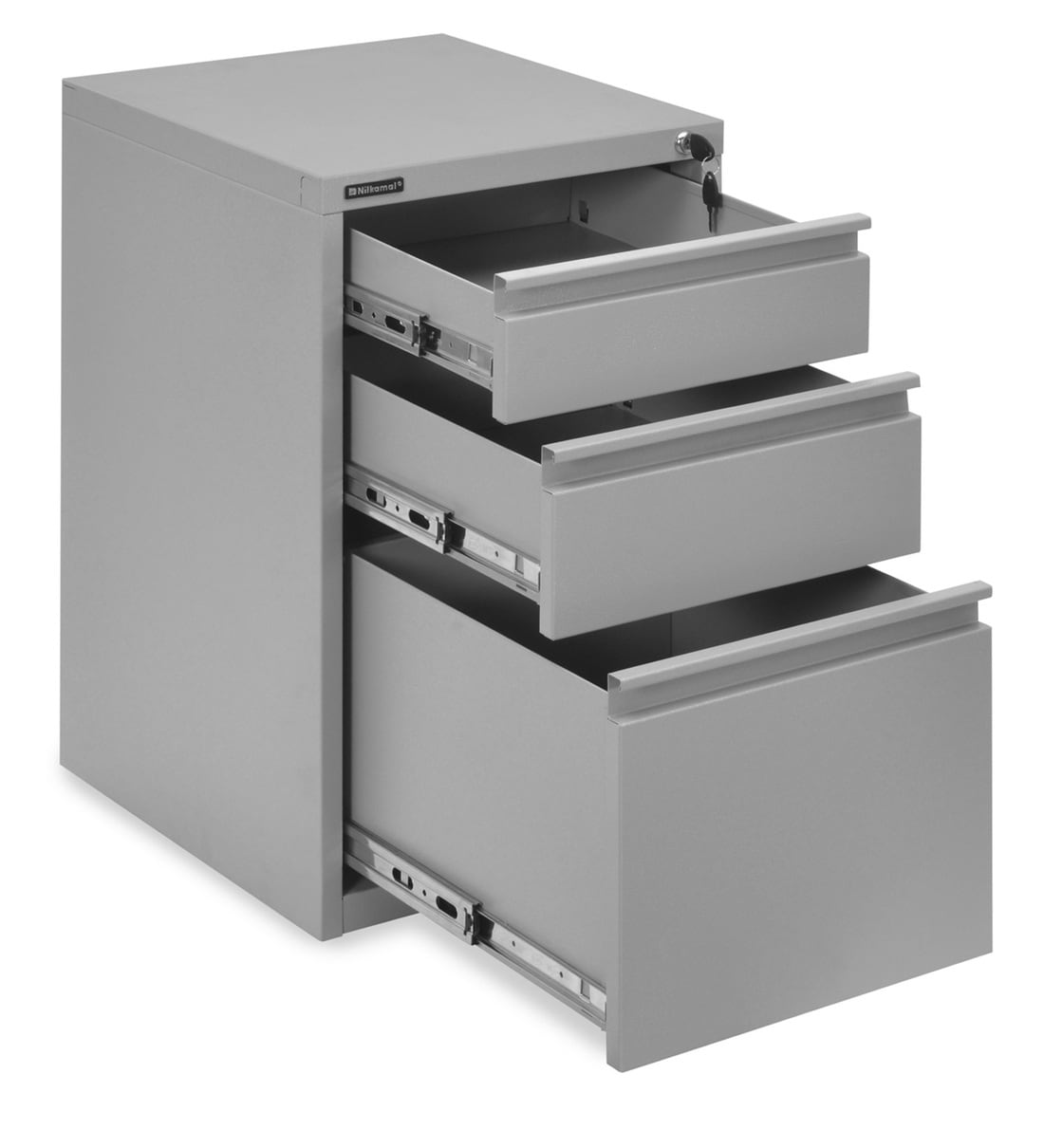 Buy Noah Pedestal in Grey Colour by Nilkamal Online Pedestals