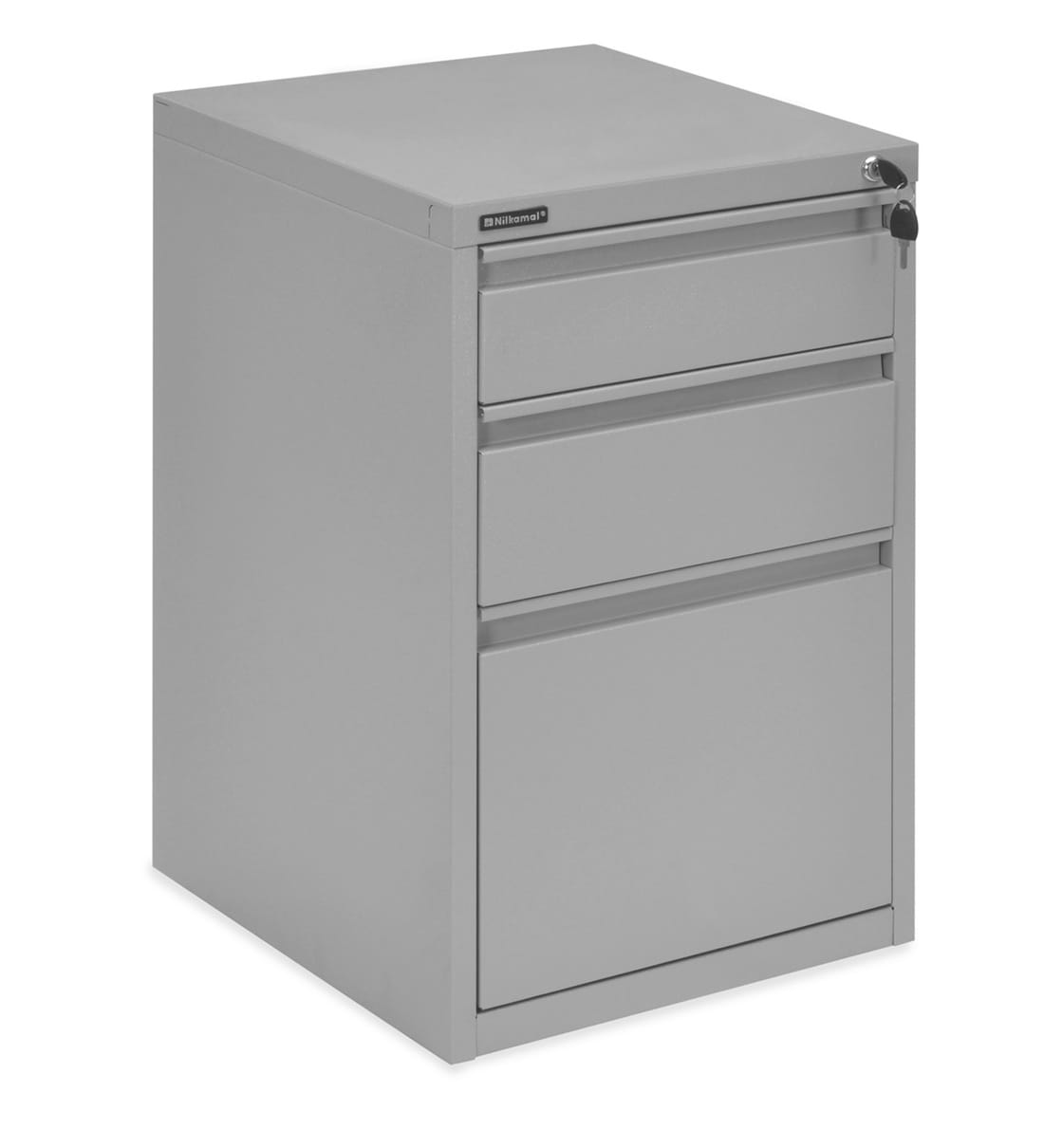 Buy Noah Pedestal in Grey Colour by Nilkamal Online Pedestals