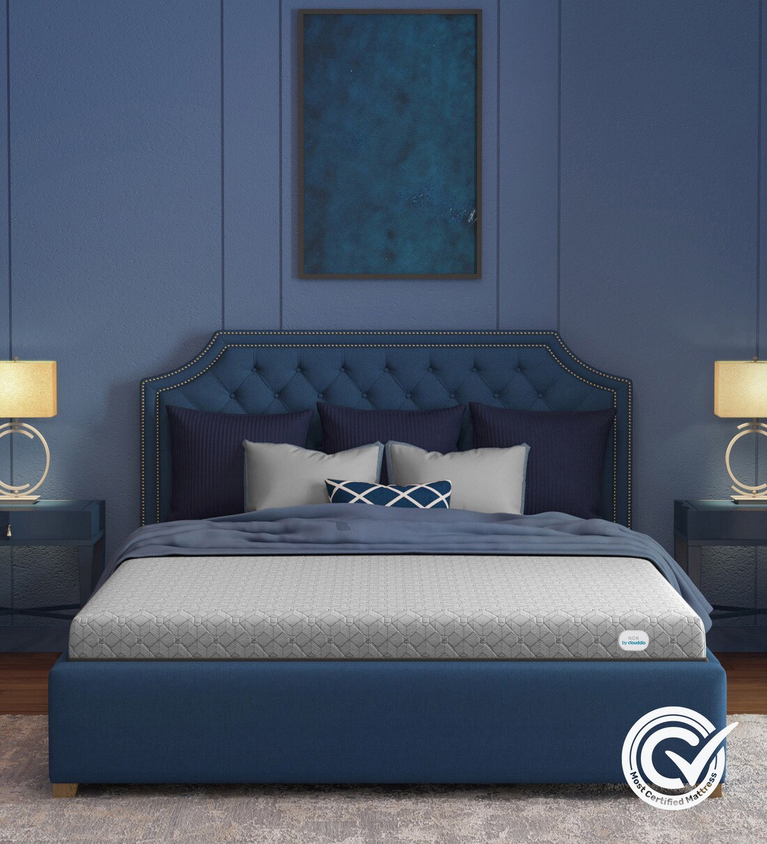 Buy Nor Orthopedic 6 Inches Memory & HR Foam Queen Size Mattress by