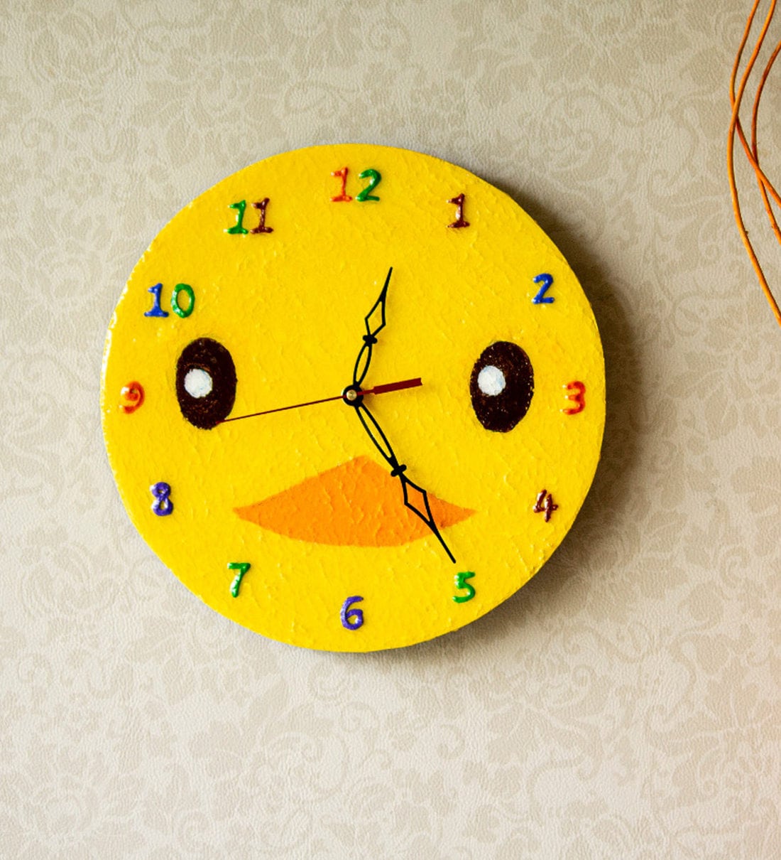 Buy Not So Tiny Tweety Handmade Wall Clock By Dev Creation Online