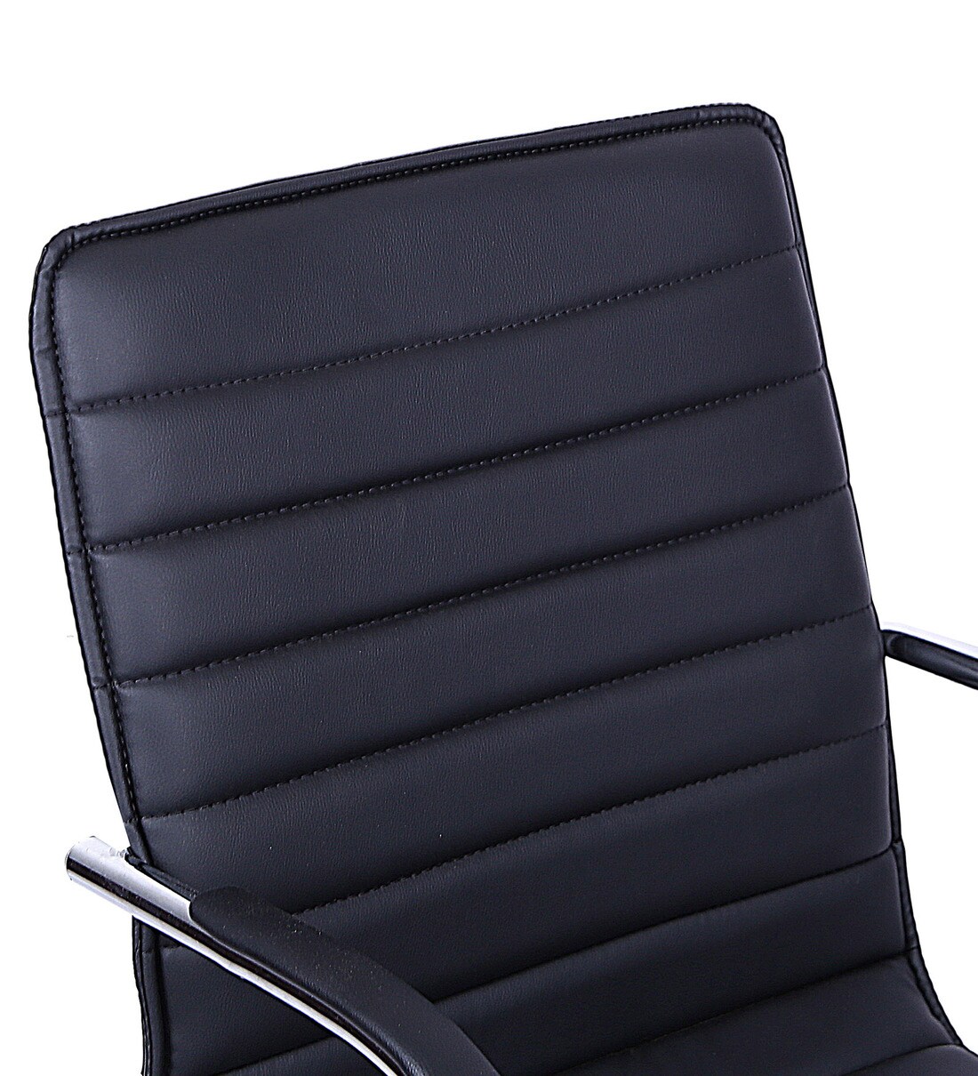 Buy Novelty Cantilever Office Chair in Black Colour by VOF Online
