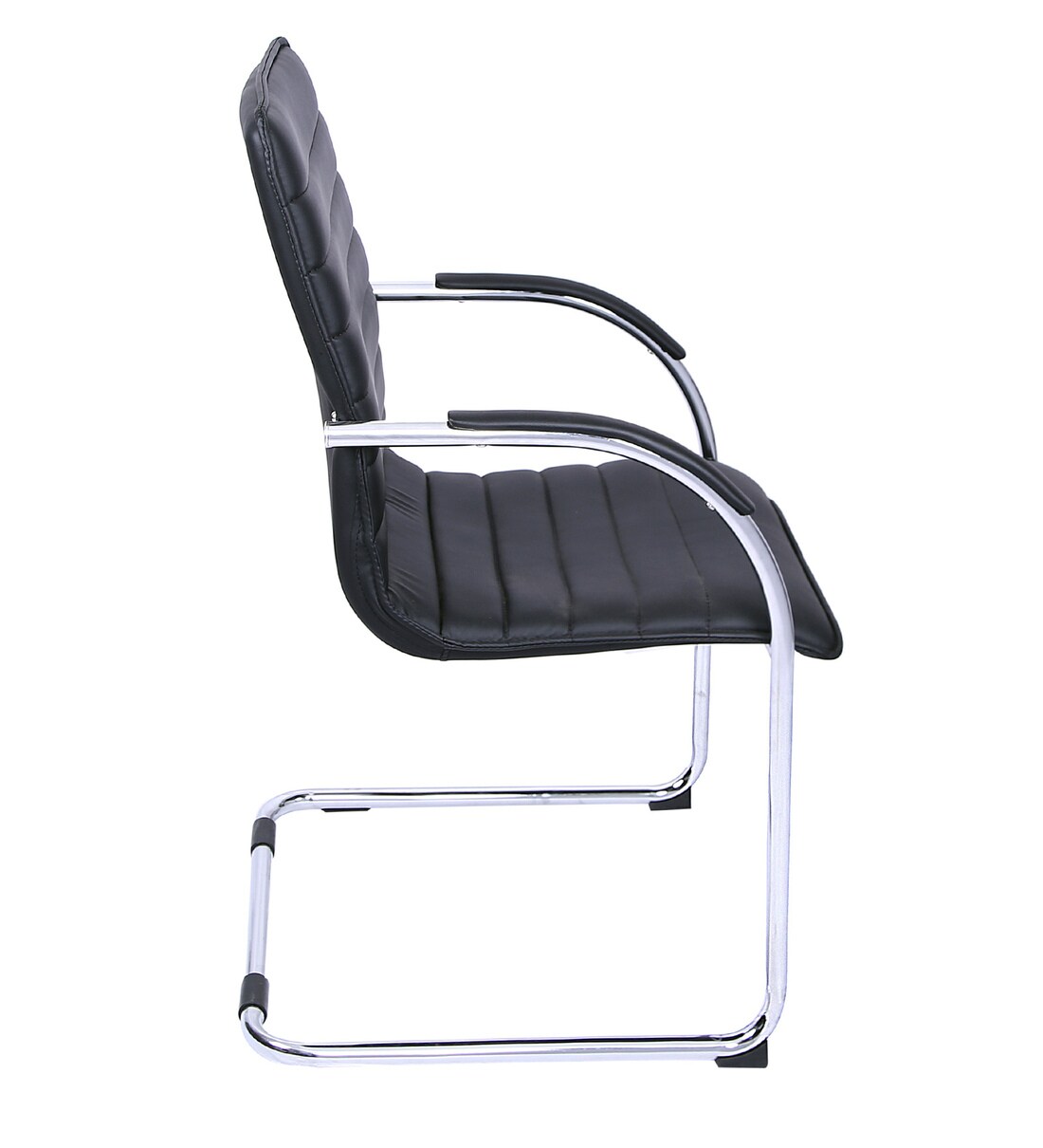 Buy Novelty Cantilever Office Chair in Black Colour by VOF Online