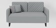 Noble 2 seater sofa in Light Grey  colour