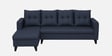 Norris Fabric LHS 6 Seater Sectional Sofa In Cool Cobalt Colour Norris Fabric LHS 6 Seater Sectional Sofa In Cool Cobalt Colour