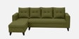 Norris Fabric LHS 6 Seater Sectional Sofa In Moss Green Colour Norris Fabric LHS 6 Seater Sectional Sofa In Moss Green Colour