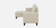 Norris Fabric LHS 6 Seater Sectional Sofa In Silk Cream Colour Norris Fabric LHS 6 Seater Sectional Sofa In Silk Cream Colour
