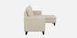 Norris Fabric LHS 6 Seater Sectional Sofa In Silk Cream Colour Norris Fabric LHS 6 Seater Sectional Sofa In Silk Cream Colour