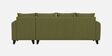 Norris Fabric RHS 6 Seater Sectional Sofa In Moss Green Colour