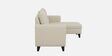 Norris Fabric RHS 6 Seater Sectional Sofa In Silk Cream Colour