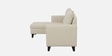 Norris Fabric RHS 6 Seater Sectional Sofa In Silk Cream Colour Norris Fabric RHS 6 Seater Sectional Sofa In Silk Cream Colour