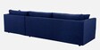 Northern Fabric LHS Sectional Sofa In Royal Blue Colour