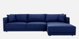 Northern Fabric LHS Sectional Sofa In Royal Blue Colour