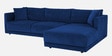 Northern Fabric LHS Sectional Sofa in Royal Blue Colour