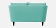 Norway Velvet 2 Seater Sofa in Barmuda Aqua Colour