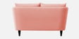 Norway Velvet 2 Seater Sofa in Blush Pink Colour