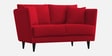 Norway Velvet 2 Seater Sofa in Cherry Red Colour