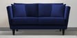 Norway Velvet 2 Seater Sofa in Indigo Blue Colour