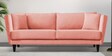 Norway Velvet 3 Seater Sofa in Blush Pink Colour