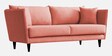Norway Velvet 3 Seater Sofa in Blush Pink Colour
