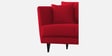 Norway Velvet 3 Seater Sofa in Cherry Red Colour