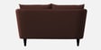 Norway Velvet 2 Seater Sofa in Chocolate Brown Colour