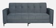 Nova 3 Seater Fabric Sofa In Dark Grey Color.