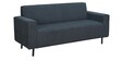 Nova Fabric 3 Seater Sofa in Charcoal Grey Colour