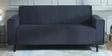 Nova Fabric 3 Seater Sofa in Charcoal Grey Colour