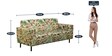 Nova Fabric 3 Seater Sofa in in Multicolour Print