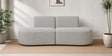 Nova Classic Houndstooth 3 Seater Armless Sofa In White And Black Colour Nova Classic Houndstooth 3 Seater Armless Sofa In White And Black Colour