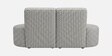 Nova Classic Houndstooth 3 Seater Armless Sofa In White And Black Colour Nova Classic Houndstooth 3 Seater Armless Sofa In White And Black Colour