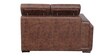 Nova Corner Sofa with Upholstery in Tan Colour in L Shape