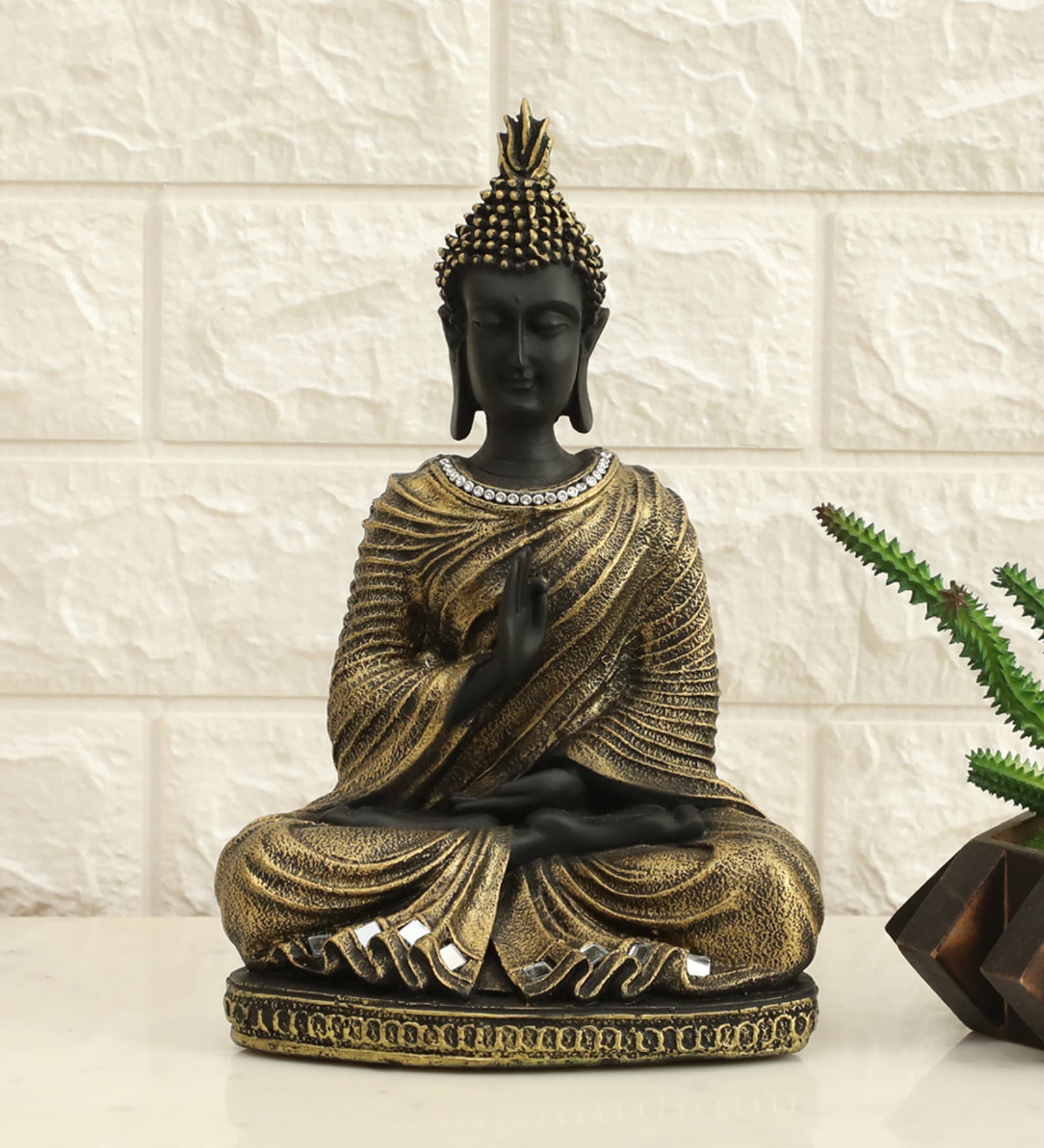 Noble Buddha in Gold Color