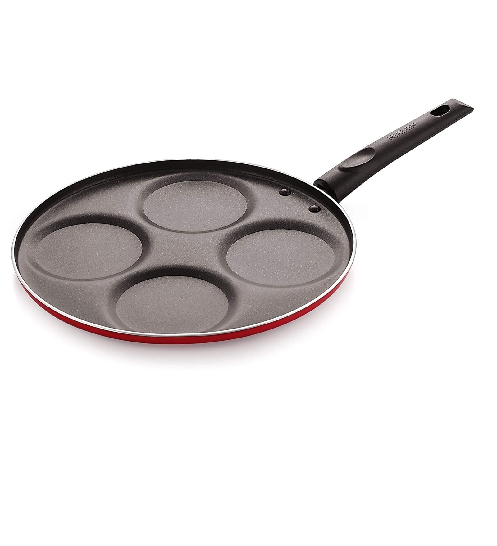 Non Stick Dia 26.5 cm 4 Cavity  Pancake and Uttapam Maker Tawa
