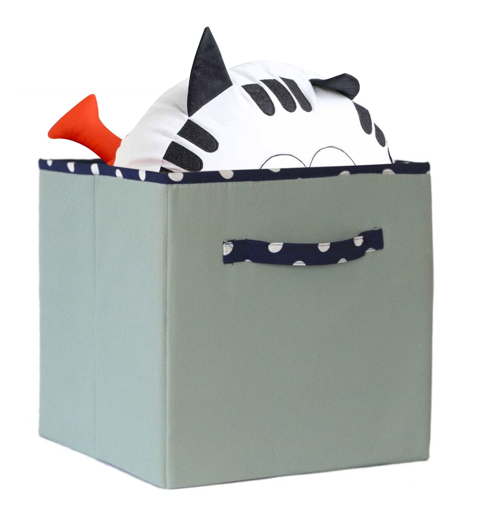 Buy Grey NonWoven & Paper Board Wardrobe Basket at 57 OFF by My gift