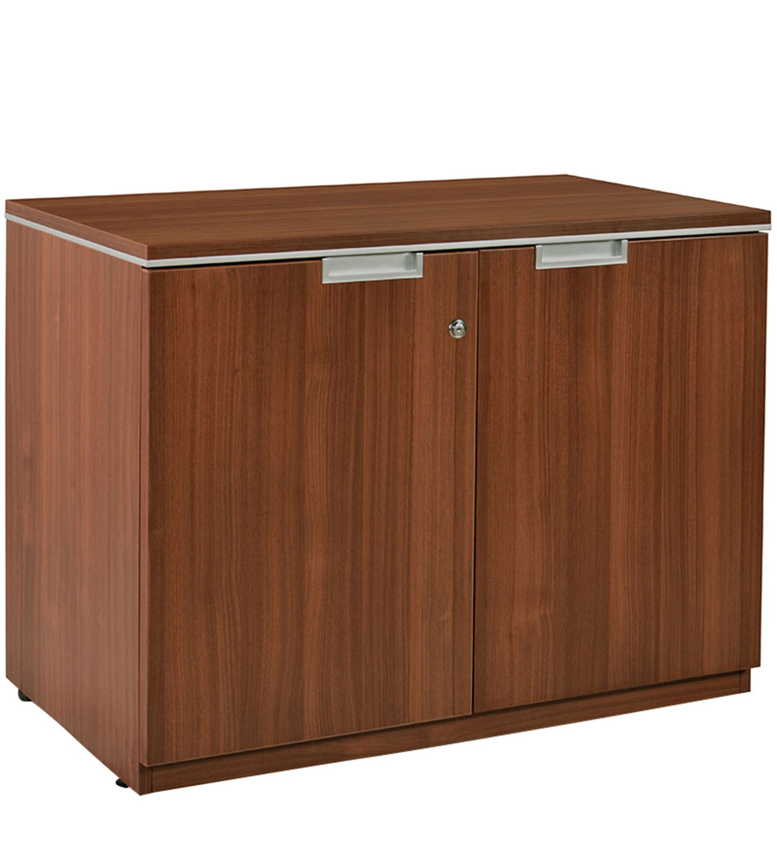Buy Nova Low Height Storage in Brown Colour by Spacewood Online File File