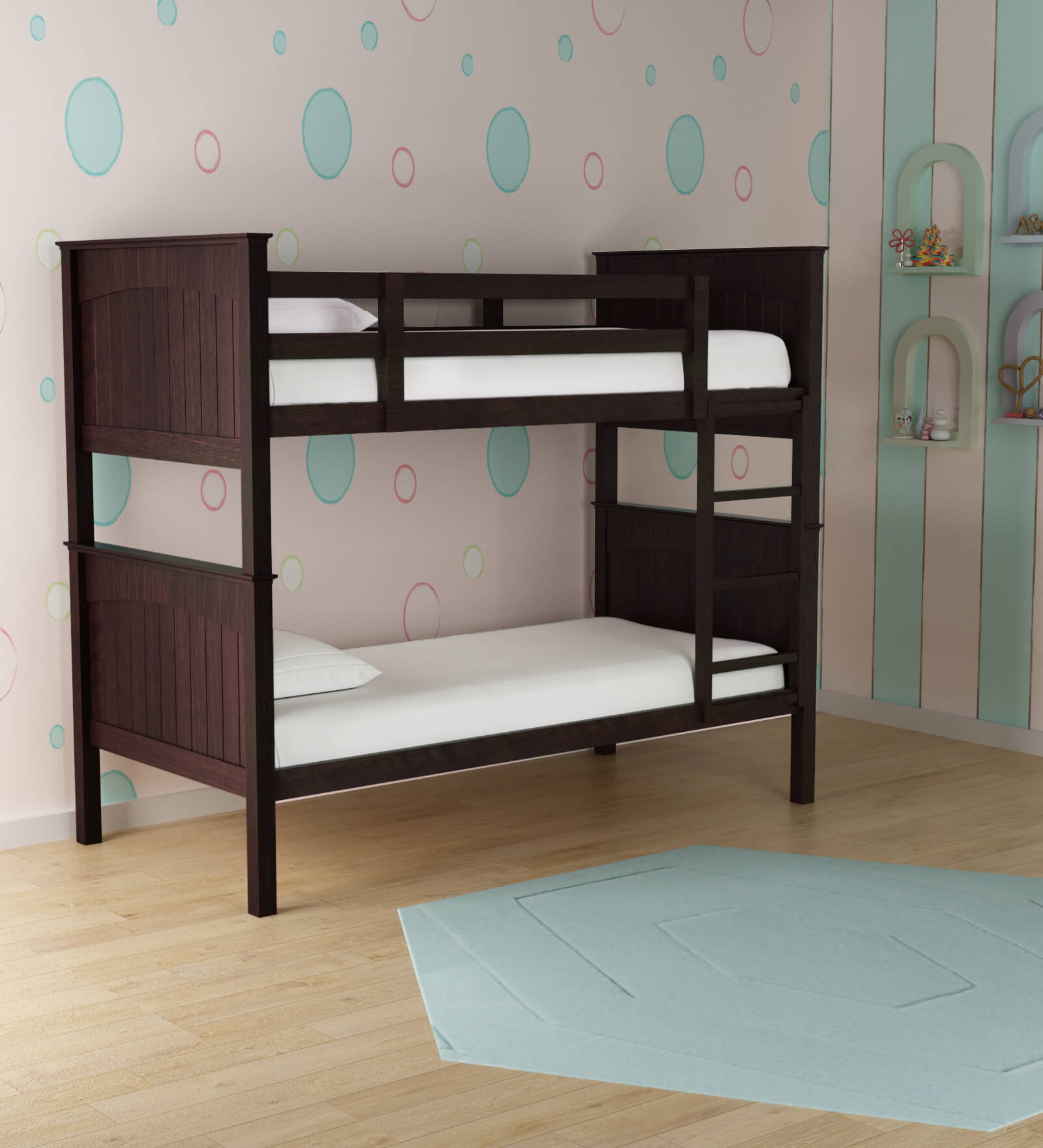 Novitta Bunk Bed in Cappuccino Colour