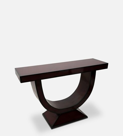 Nobilic Console Table in Brown Colour