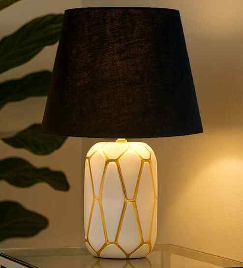 Nordic Ceramic Base Bedside Table Lamp